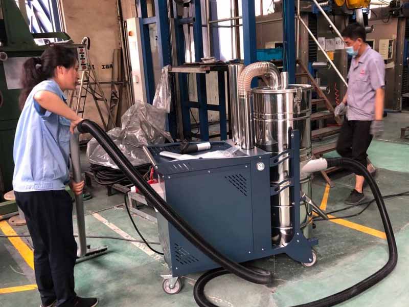 河南平顶山郏县吸尘器项目安装完成